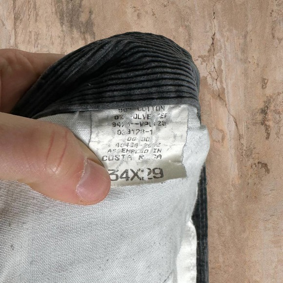 Levi's Gray Corduroy Men's Pants - Picture 6 of 6